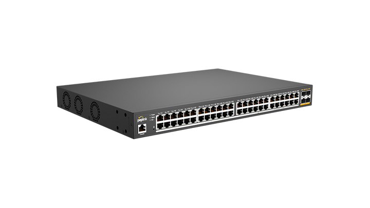 Peplink 48-Port Switch with 740W PoE Power Budget