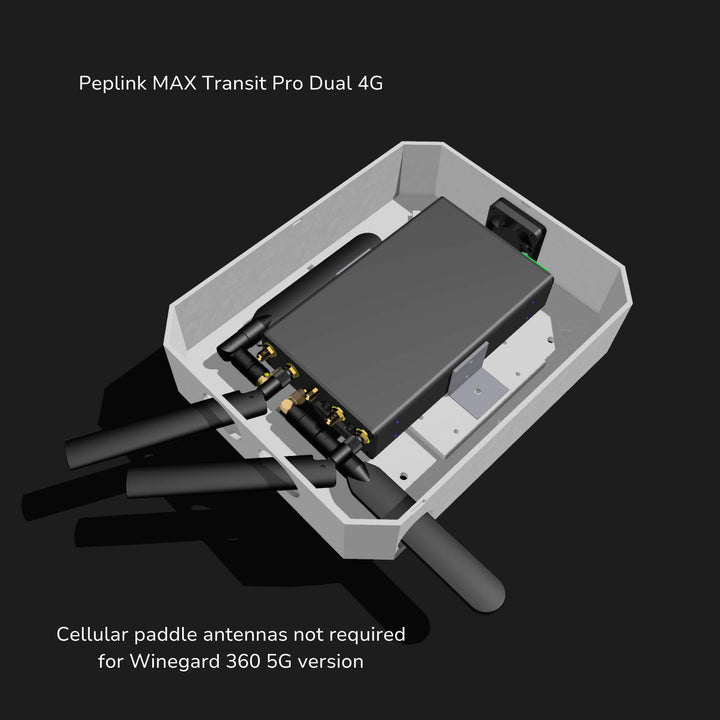 Basecamp Router Enclosure for Winegard 360+