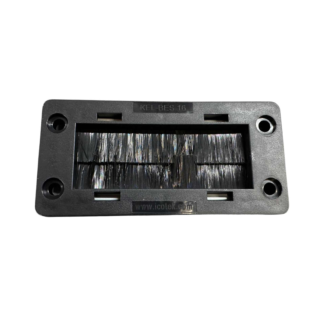 Rectangle Frame Interior Mount Cable Entry Brush Frame - 58mm x 100mm