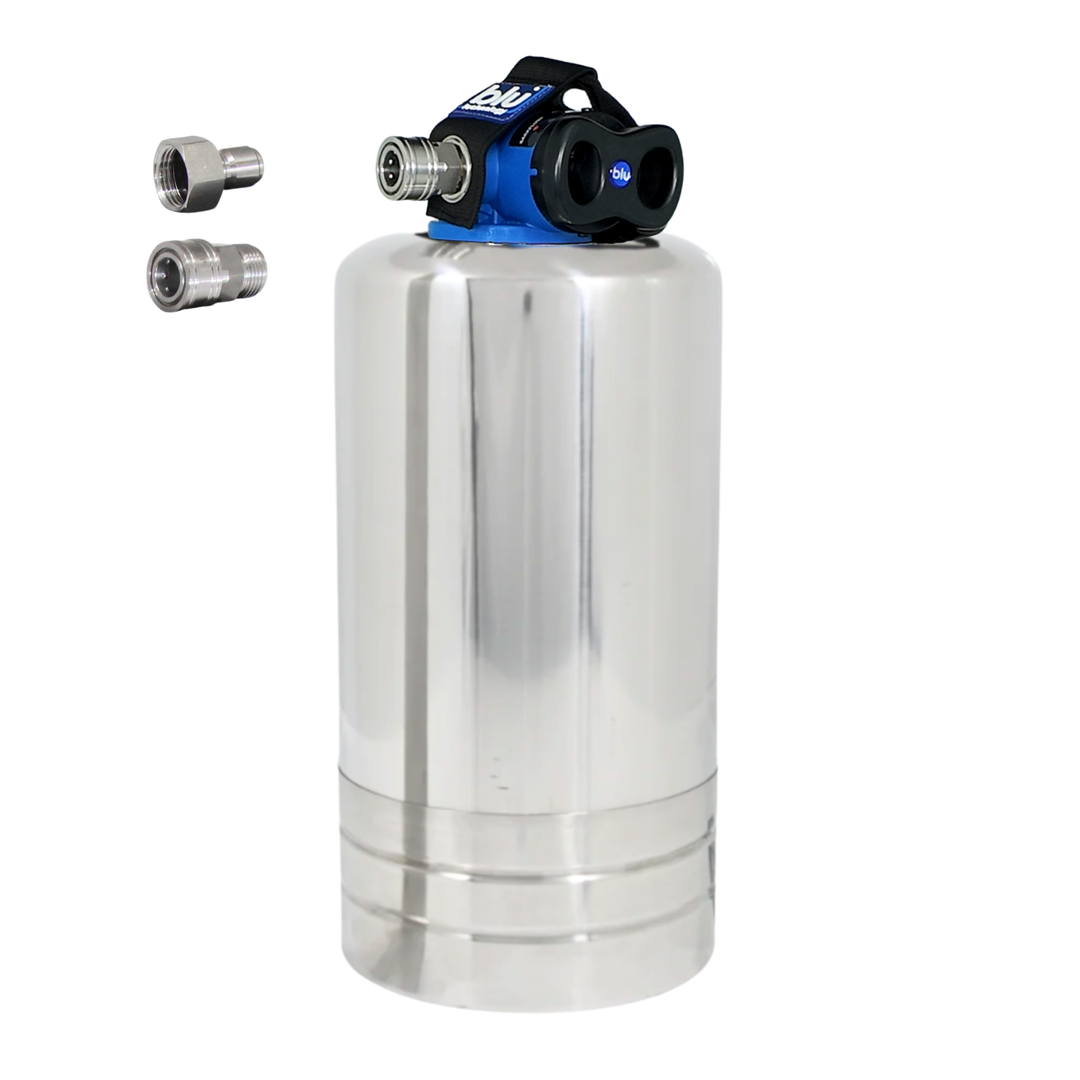 Blu Tech Portable RV Water Softener with Smart Cap