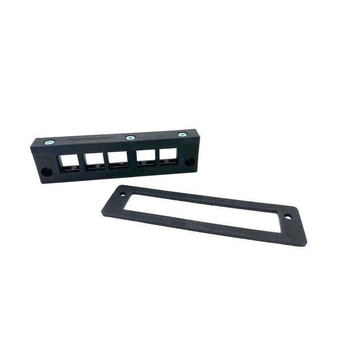 Rectangle Split Frame Cable Entry Frame - 5 Socket - 147mm x 39mm