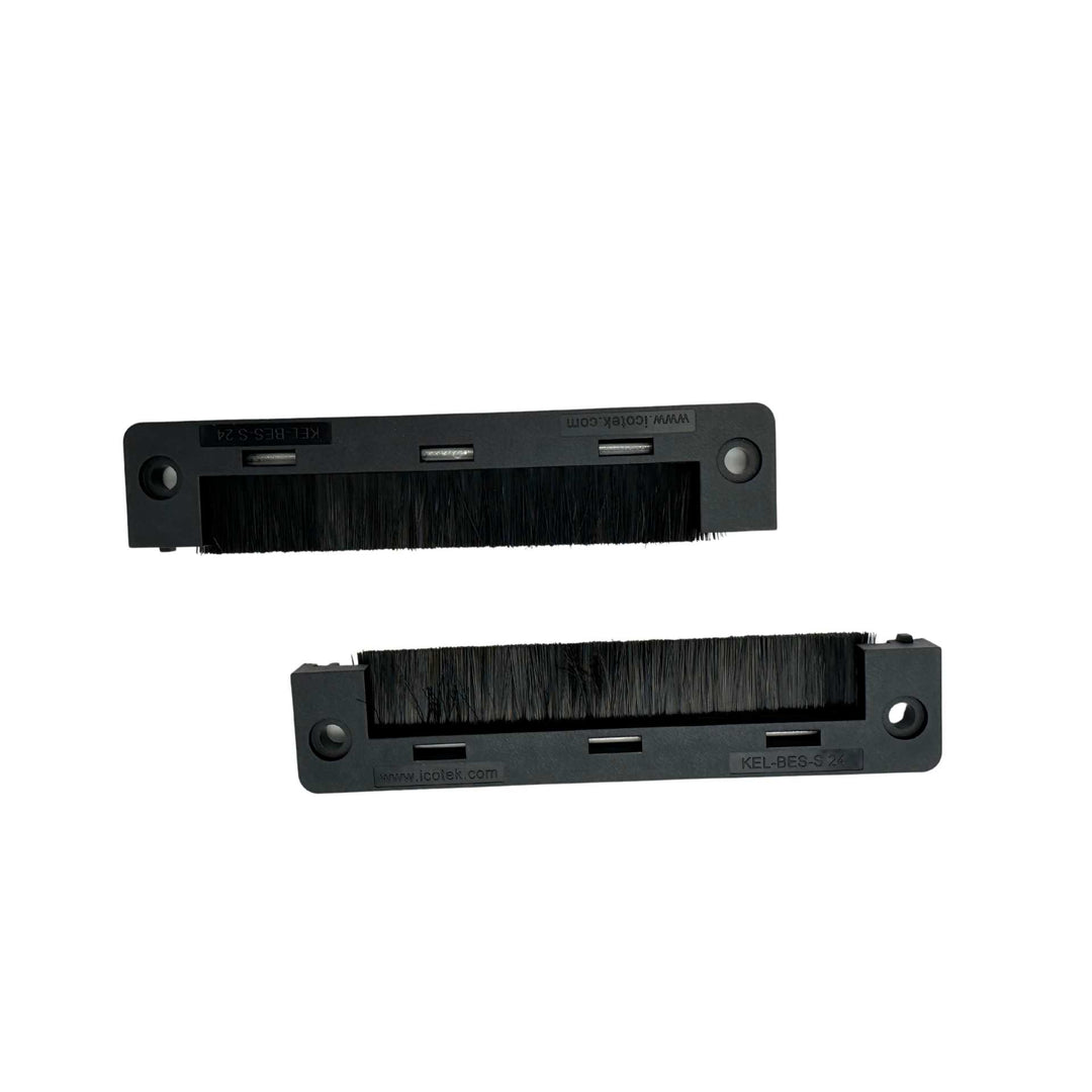 Rectangle Split Frame Interior Mount Cable Entry Brush Frame - 58mm x 147mm