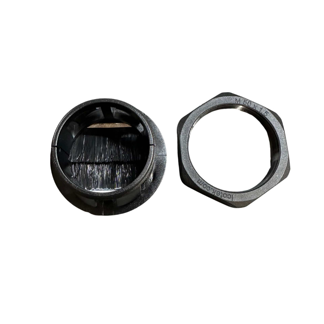 Round Split Frame Interior Cable Entry Brush Frame - 50mm