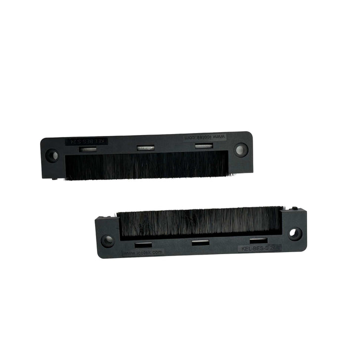 Rectangle Split Frame Interior Mount Cable Entry Brush Frame - 58mm x 120mm