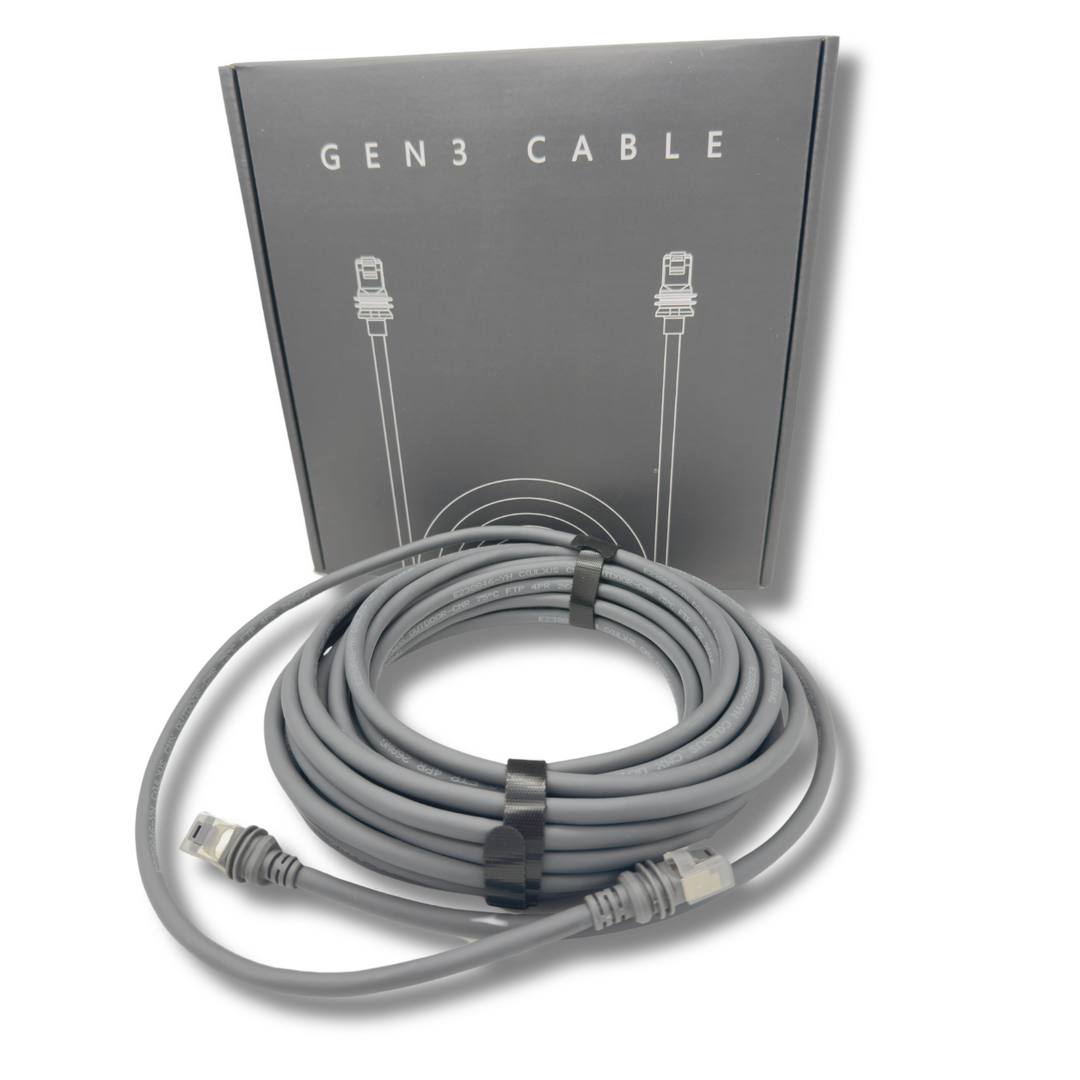 Starlink Ethernet Cable For Starlink Gen 3, Enterprise & Mini - 30 FT