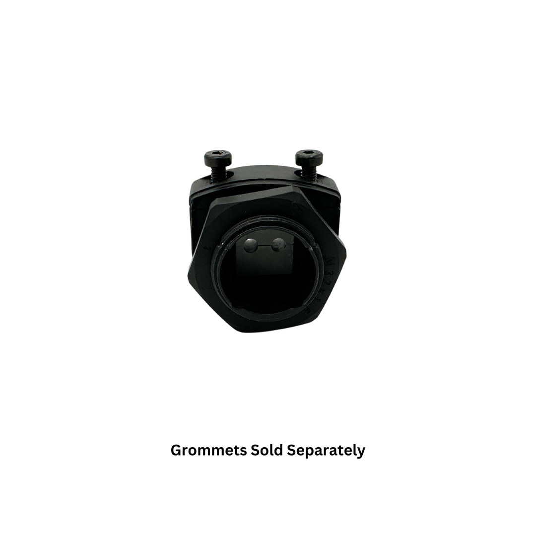 Round Split Frame Cable Entry Frame - 1 Socket - 32mm Diameter