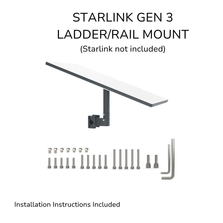 Starlink Gen 3 / Enterprise Ladder Rail Mount