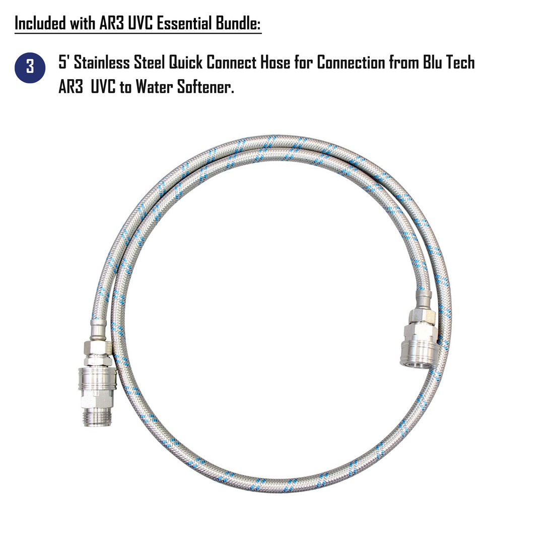 Blu Tech AR3 UVC RV Water Filter Bundle – Advanced 4-Stage UV Filtration System