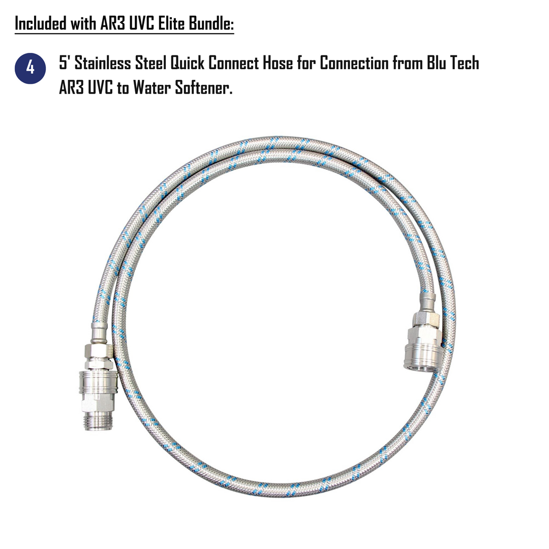 Blu Tech AR3 UVC ELITE RV Water Filter Bundle – Ultimate 4-Stage Filtration + UVC Protection