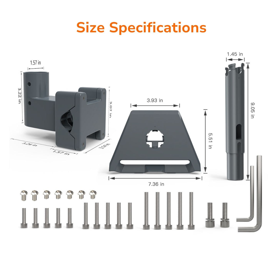 Starlink Gen 3 / Enterprise Ladder Rail Mount
