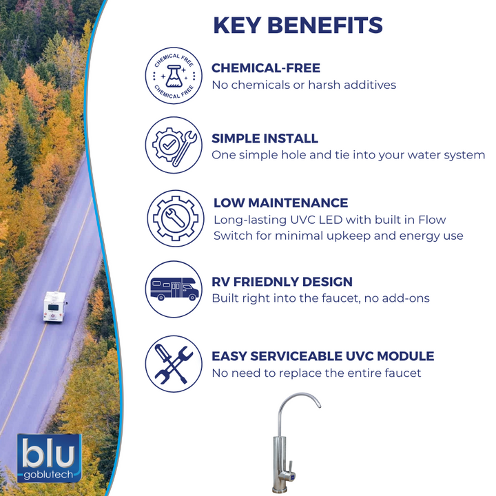 Blu Tech UVC Water Faucet