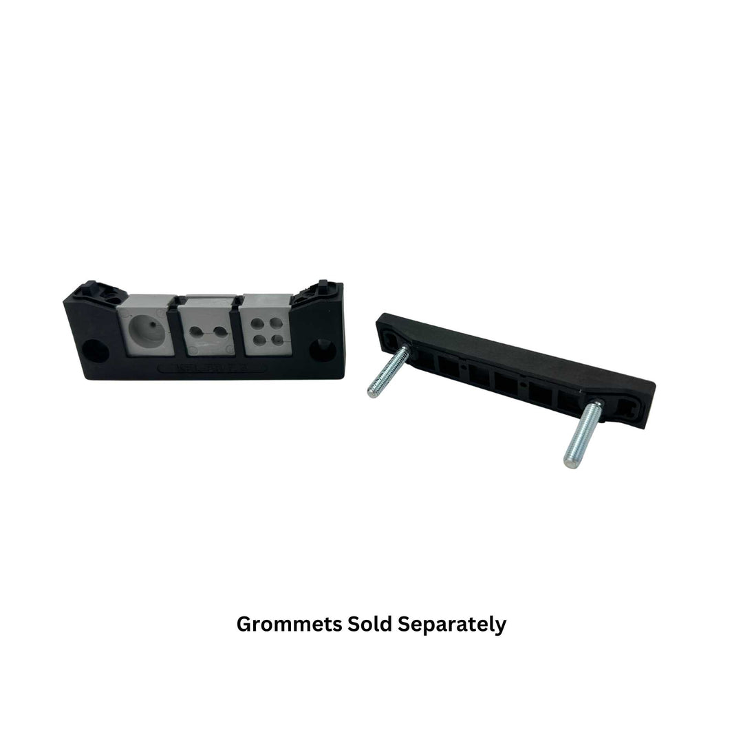 Rectangle Split Frame Cable Entry Frame - 3 Socket - 98mm x  40mm