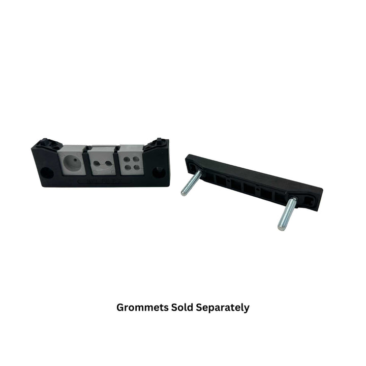 Rectangle Split Frame Cable Entry Frame - 3 Socket - 98mm x  40mm