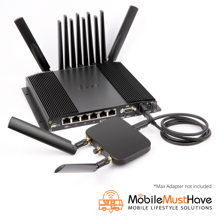 Peplink MAX BR2 Pro Dual 5G Mobile Router (X65 Chipset)