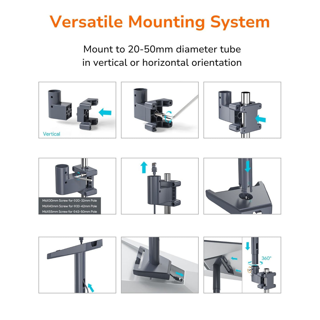 Starlink Gen 3 / Enterprise Ladder Rail Mount