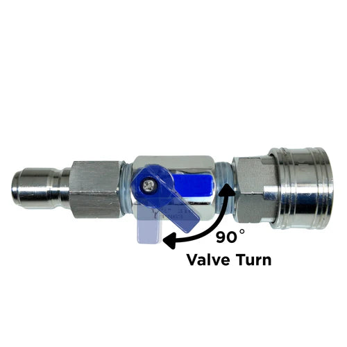 Blu Tech Stainless Steel Shut-Off Valve