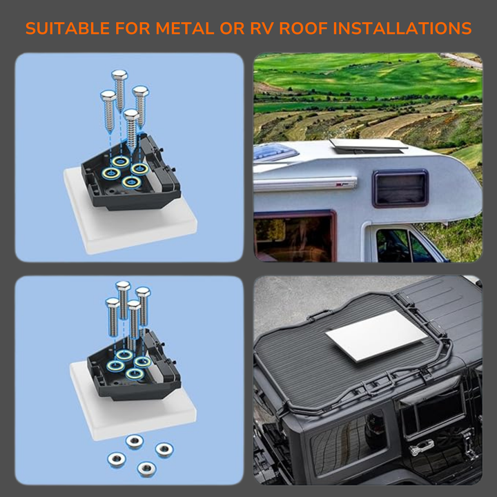 Starlink Gen 3 / Enterprise In Motion Metal Roof Mount