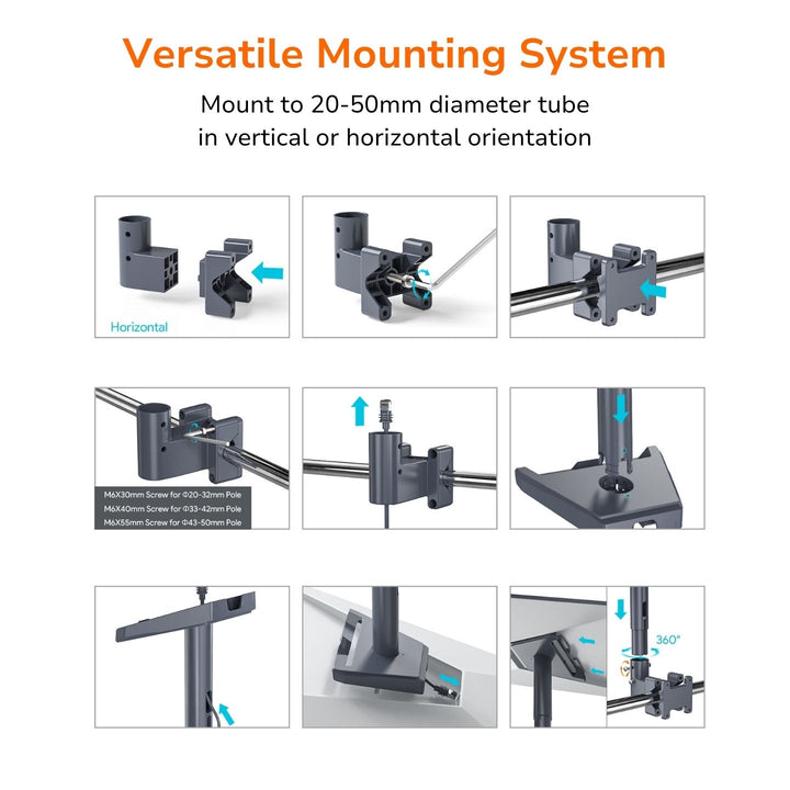 Starlink Gen 3 / Enterprise Ladder Rail Mount