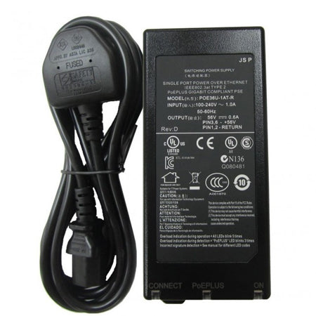 802.3af/at Power-over-Ethernet Injector