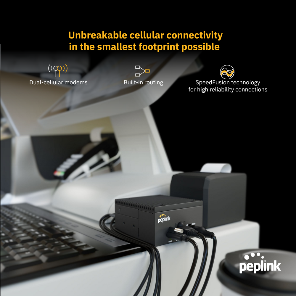 Peplink MAX BR2 Micro - Dual Cat 4 Cellular Modem
