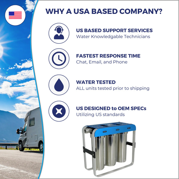 Blu Tech AR3 XLT 3-Stage Portable Water Filtration System