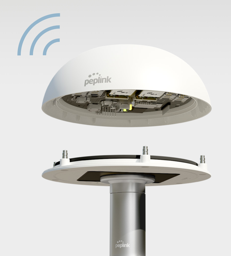 Peplink MAX HD1 Pro Dome 5G Marine Router (x62 Chipset)