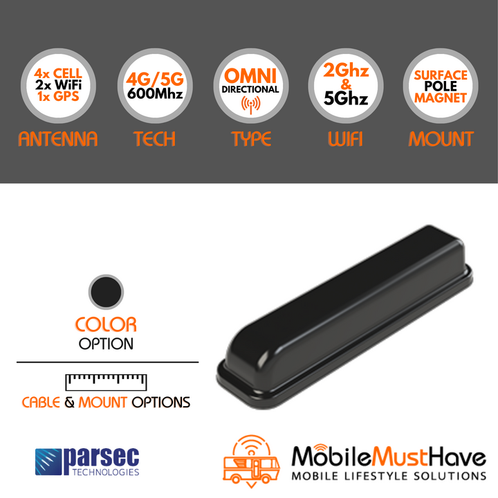 Parsec Belgian Shepherd 8-in-1 Antenna