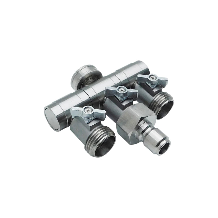 Blu Tech 3-Way Stainless Steel Splitter