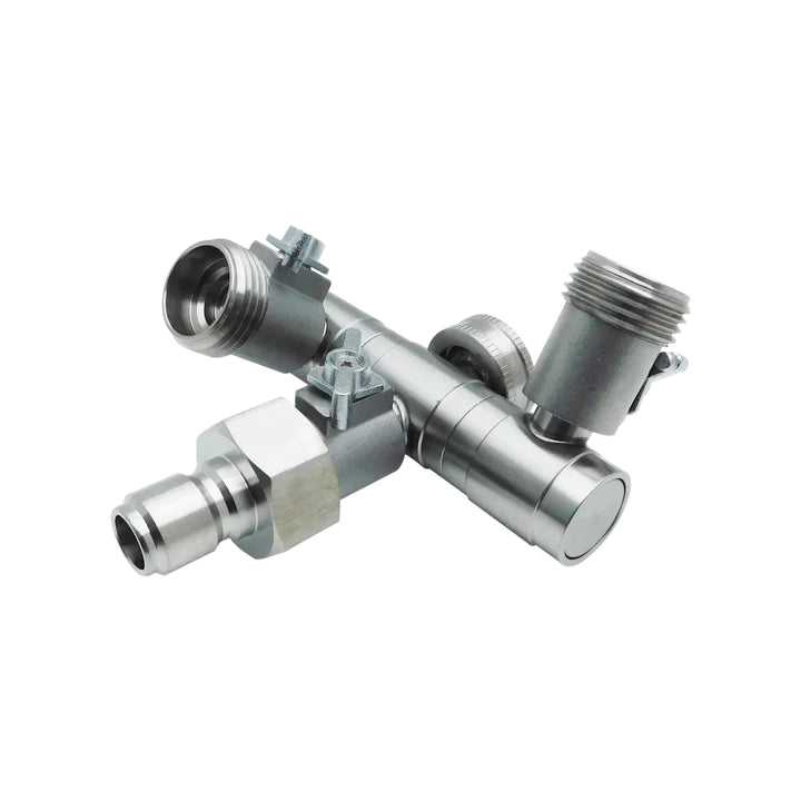 Blu Tech 3-Way Stainless Steel Splitter