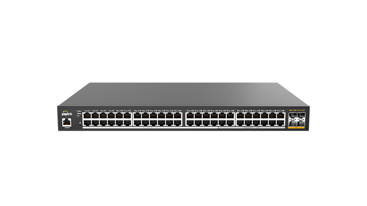 Peplink 48-Port Switch with 740W PoE Power Budget