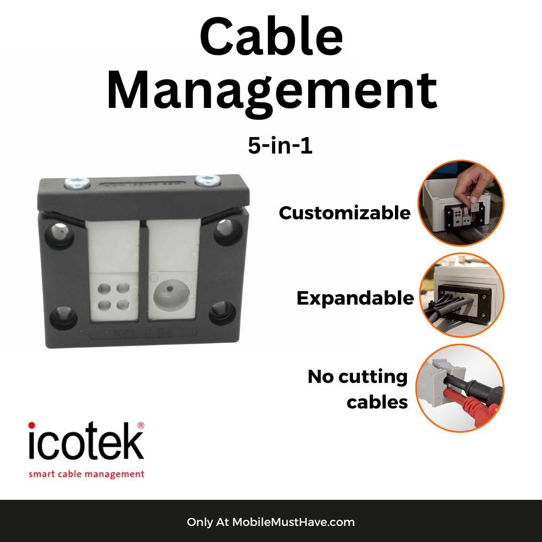 Cable Entry System for 5-in-1 Antennas Bundle