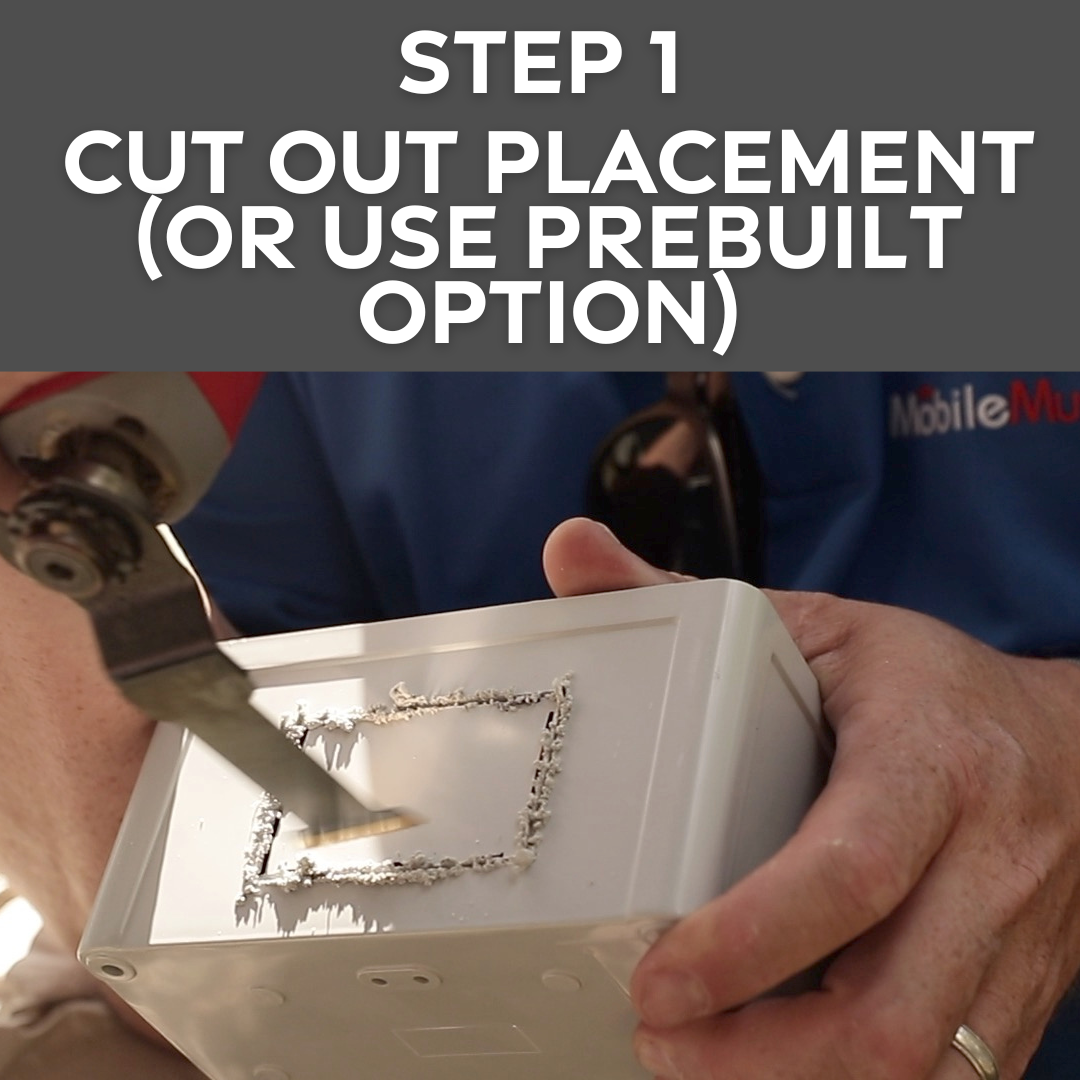 Cable Entry System for 11-in-1 Antennas + Starlink or Accessories