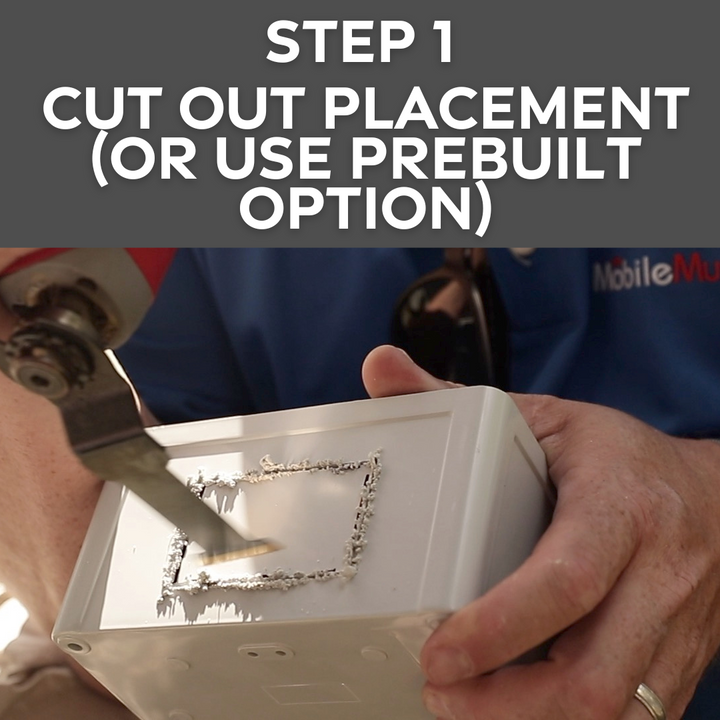 Cable Entry System for 11-in-1 Antennas + Starlink or Accessories
