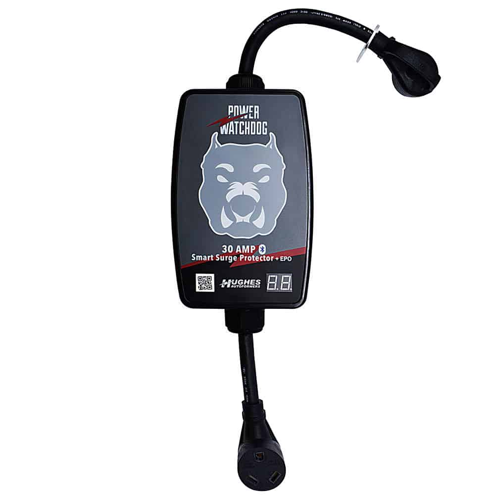 Hughes Autoformers Power Watchdog 30A Smart Surge Protector with Emergency Shutoff