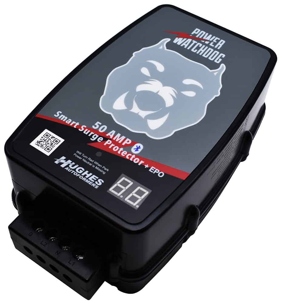 Hughes Autoformers Power Watchdog 50A Smart Surge Protector with Emergency Shutoff (Hardwired)