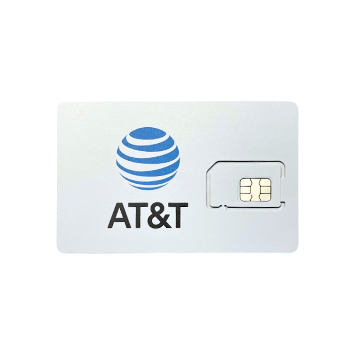 AT&T Non-Activated Tri-Cut Sim Card
