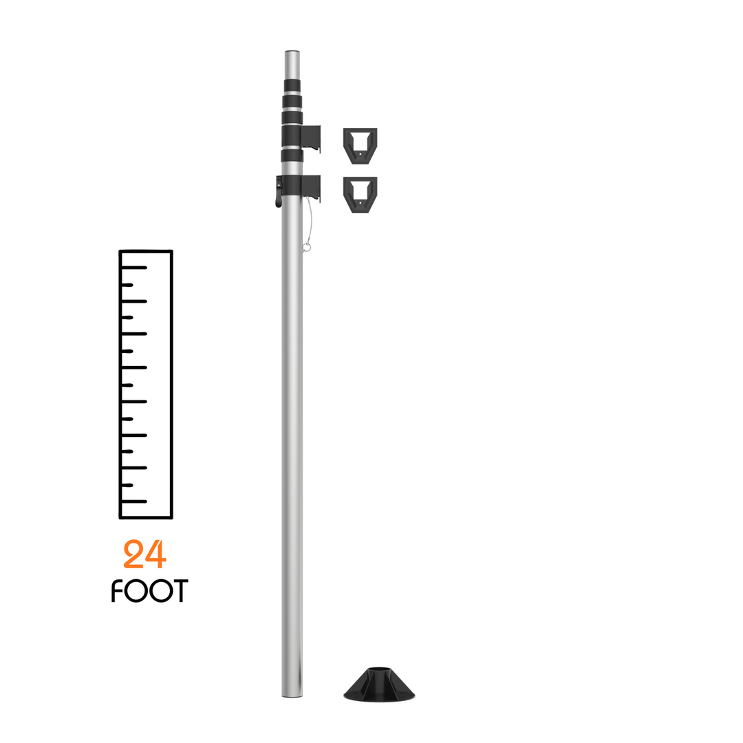 weBoost Antenna Telescoping Mounting Pole (24 Foot Mast)
