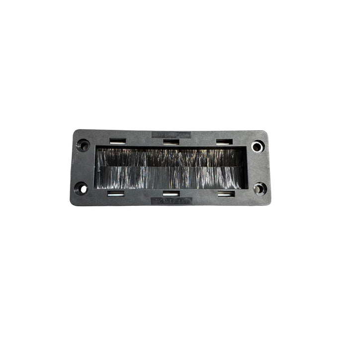Rectangle Frame Interior Mount Cable Entry Brush Frame - 58mm x 147mm