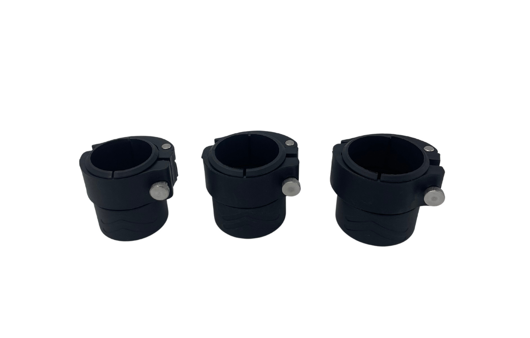 Replacement Fulcrum Clamps for 20' Telescoping Fiberglass Mast in Carbon Black