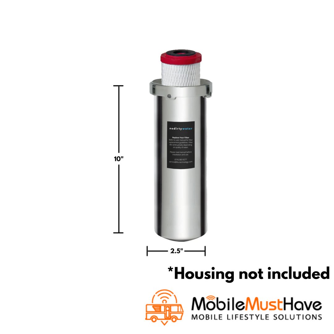 Blu Tech 10" Off Grid Replacement Filters (2 Pack)