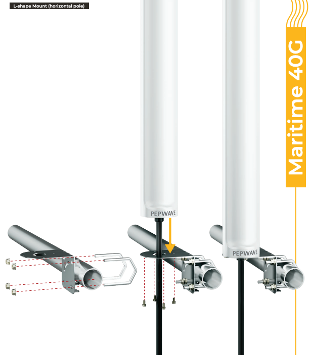 Peplink Maritime 40G Marine Antenna