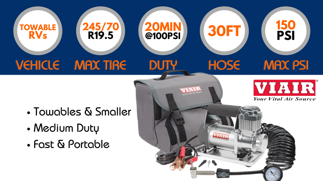 VIAIR 300P-RVS Portable Compressor Kit
