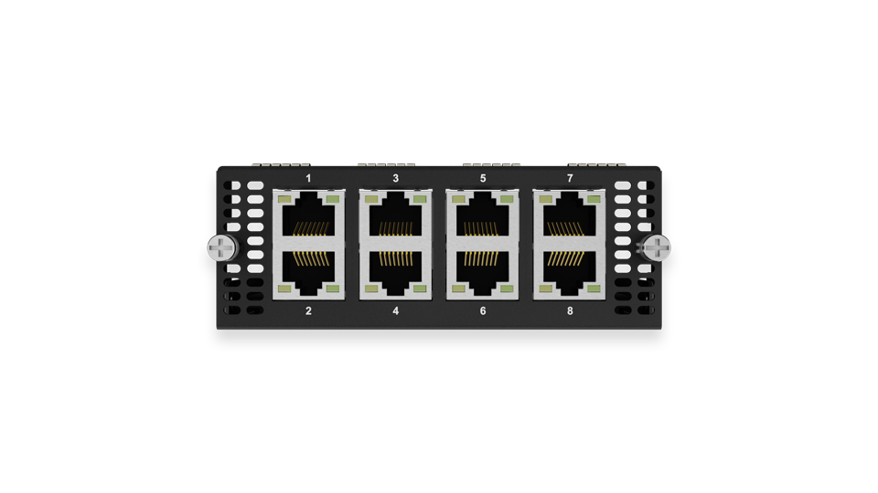 8 GE Ethernet FlexModule for EPX / SDX /SPX Pro