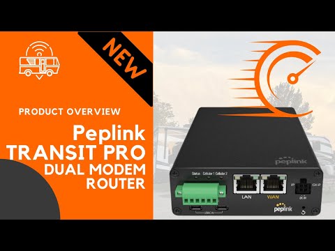 Peplink MAX Transit Duo Pro Mobile Router