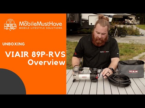 VIAIR 89P Portable Tire Inflator (89P-RVS) (Open Box)