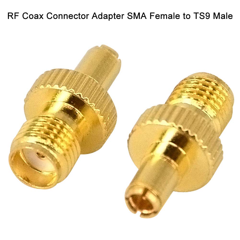 TS-9 to SMA Antenna Cable Adapter (2x) for MiFi Hotspot External Antenna