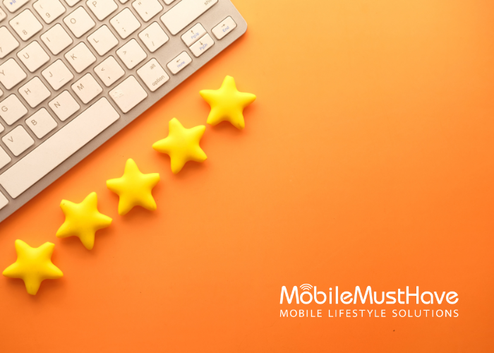 Image of a five star review at MobileMustHave.com