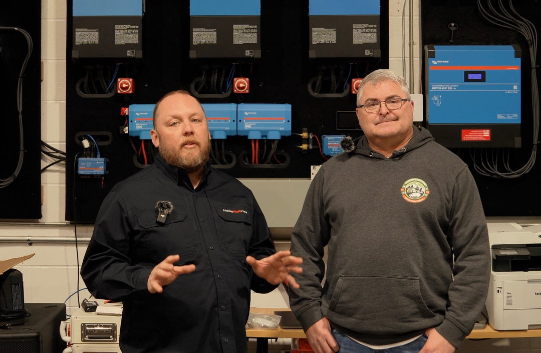 Ed Jones & Erik McCauley Discussing Off Grid Power