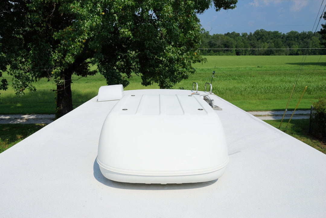 RV Roof with AC Unit