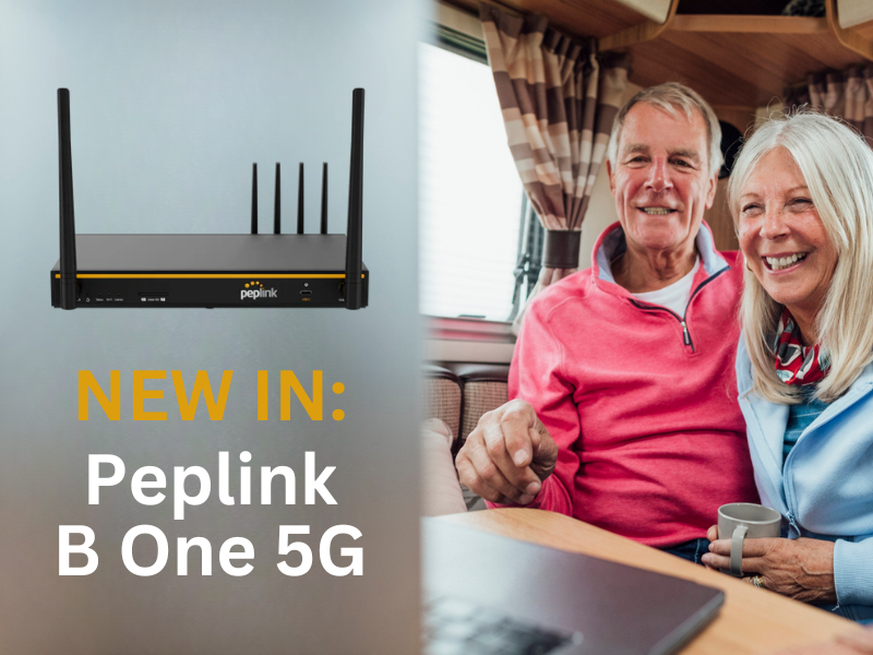 Seamless Connections Anywhere: Discover the Peplink B One 5G for Mobile and RV Lifestyles